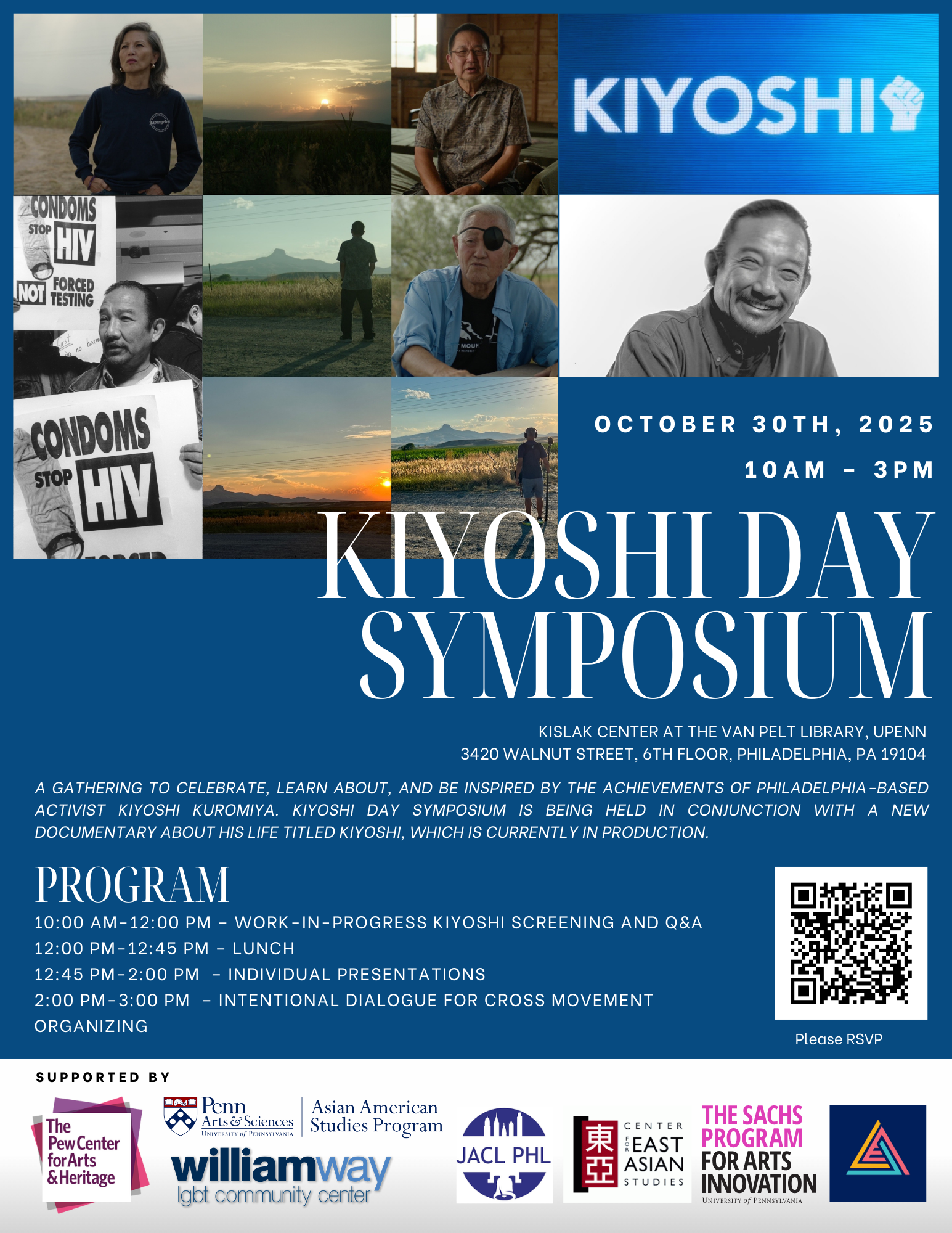 Kiyoshi Day Symposium flyer Kiyoshi Day Symposium - Oct 30