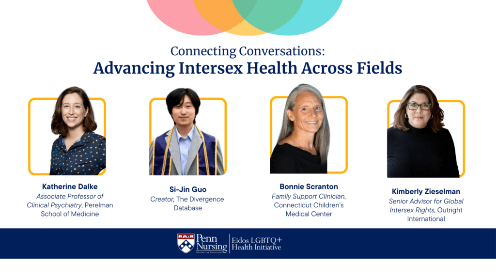 Panelists for event. Katherine Dalke, Si Jin Guo, Bonnie Scranton, Kimberly Zieselman